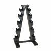 A-Frame Dumbbell Rack, Black (Store 5 Pairs)