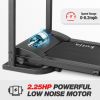 Folding Treadmill for Home Workout, Electric Walking Treadmill Machine 12 Preset or Adjustable Programs 250 LB Capacity(Mode GHN5381)