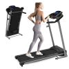 Foldable Treadmill 2.5HP Electric Folding Treadmill Running Walking Machine for Home Gym, Max 265 LBS Weight Capacity