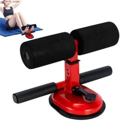 Household Fitness Equipment Workout Rack Exercise Stand (Color: Red)